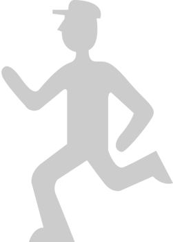 Run Cartoon vector