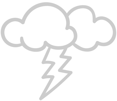Cloud and Thunder vector