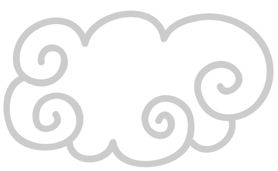 Chinese Cloud vector