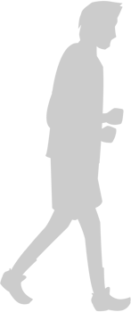 Walk Man vector