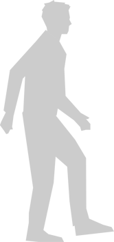 Walk Man vector