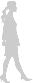 Walk Woman vector