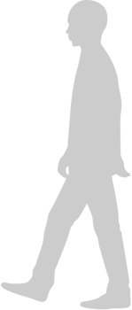 Walk Man vector
