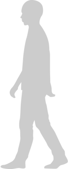 Walk Man vector