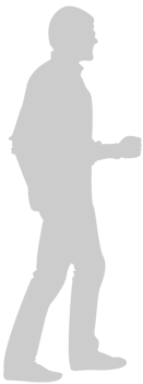 Walk Man vector