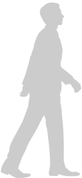 Walk Man vector