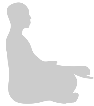 Silhouettes Yoga vector