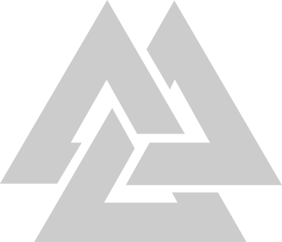 Triangle valknut vector