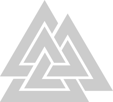 Triangle valknut vector