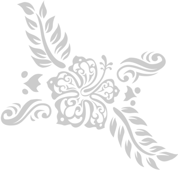 Tribal hawaii flower vector