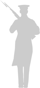 standing soldier vector