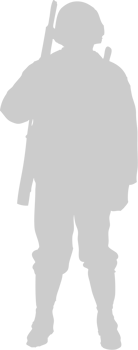 standing soldier vector