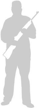 standby soldier vector