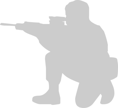 shooting soldier vector
