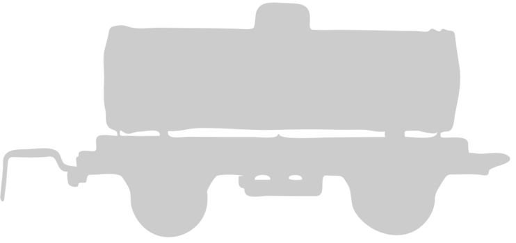 fuel trailer vector