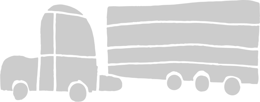 trailer truck vector