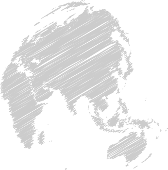 Sketch World Map vector
