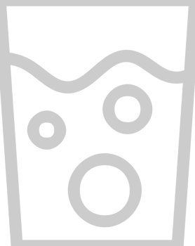 Water glass outline vector
