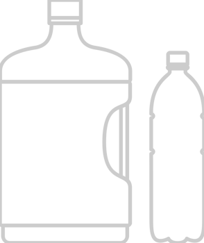 Water drinking bottle vector