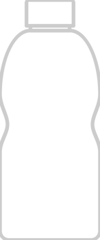 Water bottle outline vector