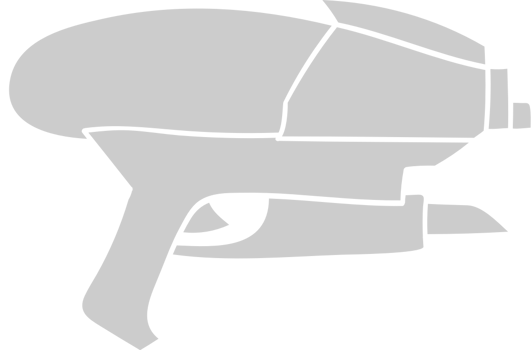 Water gun vector