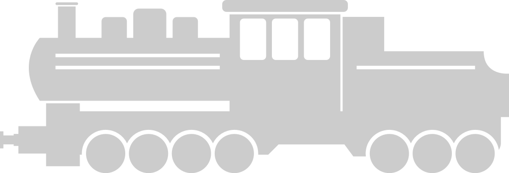steam locomotive train vector
