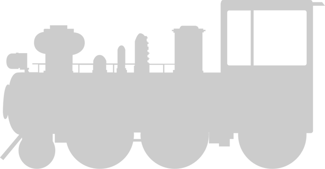 steam locomotive train vector