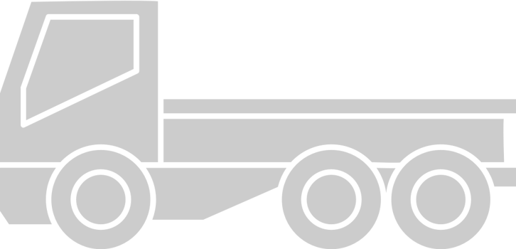 flatbed truck vector