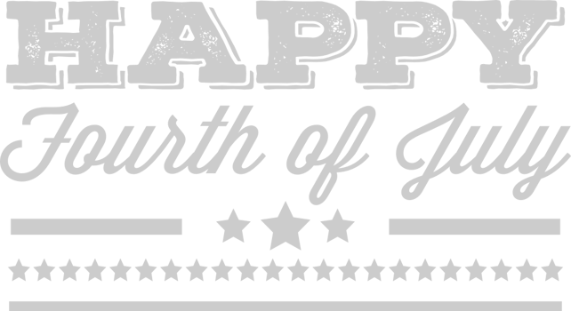 Fourth of July vector