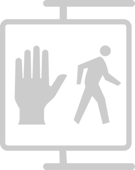 Sign road vector