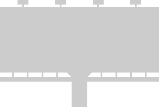 Sign billboard vector