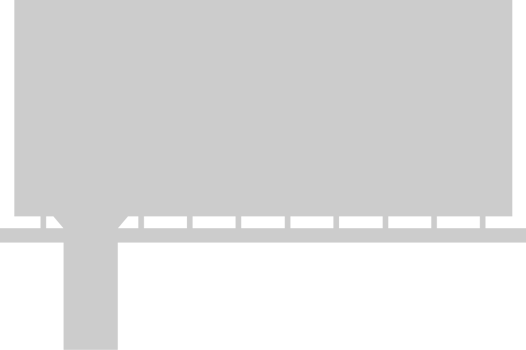 Sign billboard vector