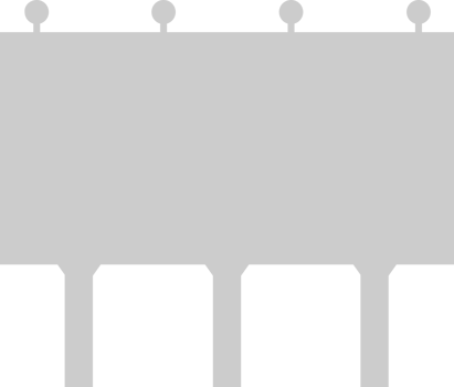 Sign billboard vector