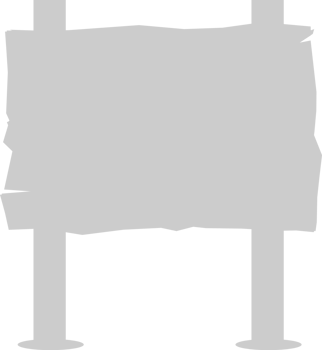 Sign wood plank vector
