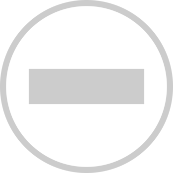 No entry sign vector