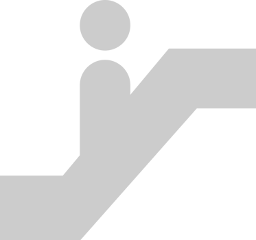 Sign escalator vector