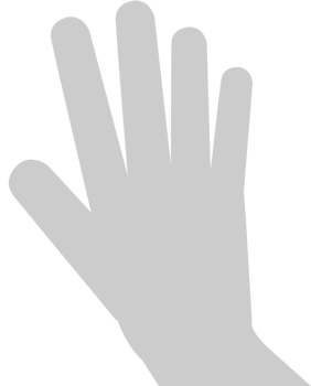 Hand vector