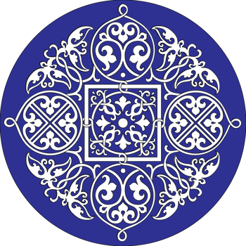 Circle russia vector