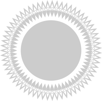 Circle decoration vector
