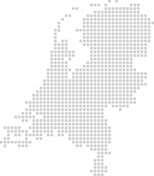 netherland pixel map vector