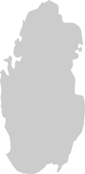 qatar map vector