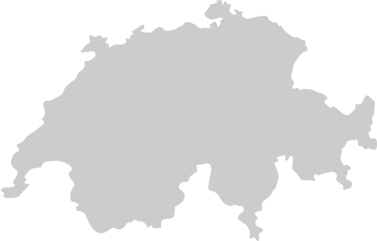 switzerland map vector
