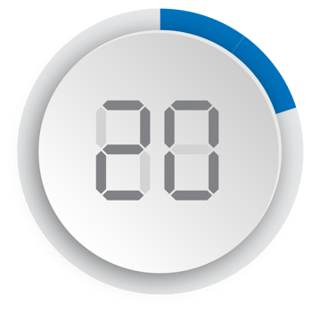 Circle preloader 20 vector