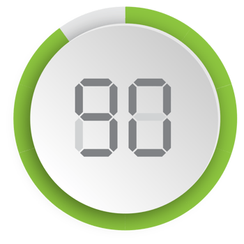 Circle preloader 90 vector