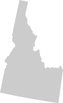 idaho map vector