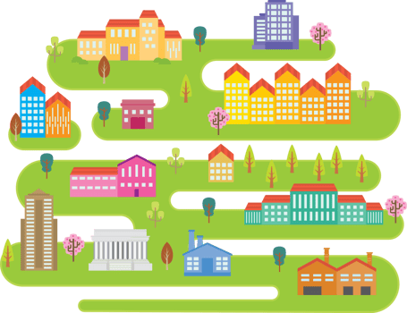 Little city vector