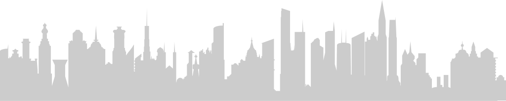 Big city skylines vector