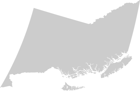 canada map vector
