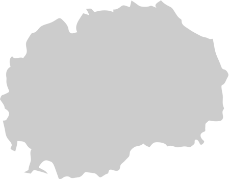 macedonia map vector