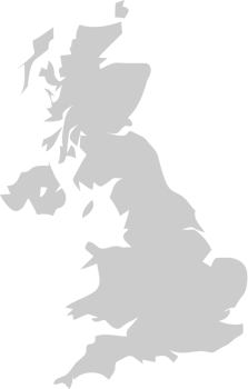 united kingdom map vector